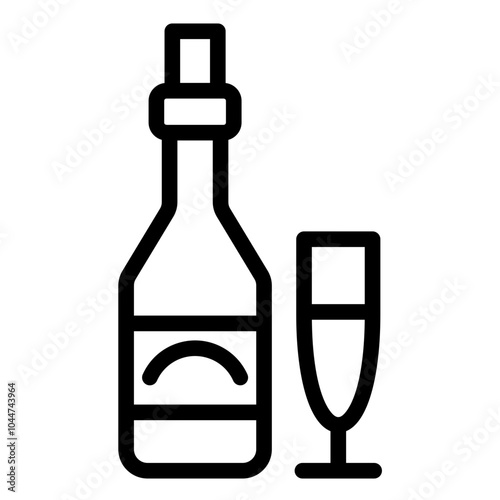 Champagne Icon