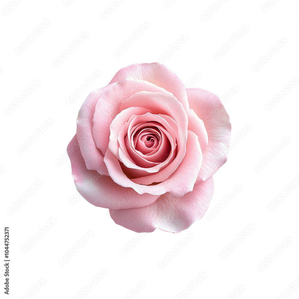 Pink roses with leaves on a white background Pink roses with leaves on a white background