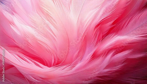 pink feather background