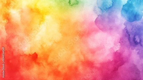 Vibrant Watercolor Background with Studio Lighting