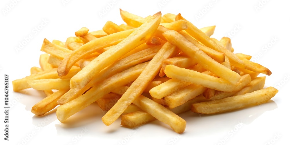 French Fries on White Surface. Close-Up of Golden French Fries. Isolated French Fries Photo. Crunchy Fries Stock Image. Freshly Cooked Fries Picture. French Fries on White Surface. Close-Up of Golden French Fries. Isolated French Fries Photo. Crunchy Fries Stock Image. Freshly Cooked Fries Picture.