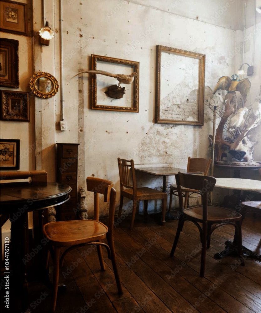 interior of a cafe interior of a cafe