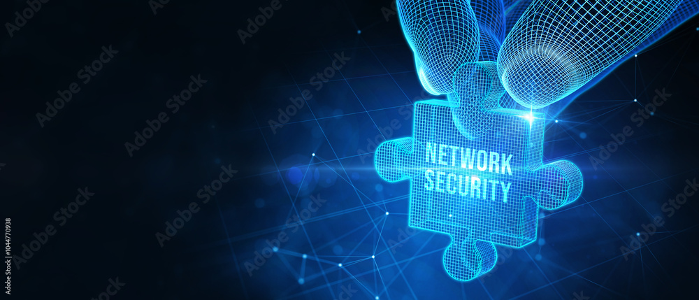 Obraz premium Cyber crime and internet privacy hacking. Network security, Cyber attack, Computer Virus, Ransomware and Malware Concept. 3d illustration
