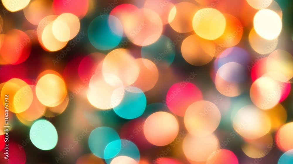 Vibrant Festive Lights in Gentle Lighting Vibrant Festive Lights in Gentle Lighting