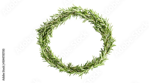 wreath of rosemary branches 