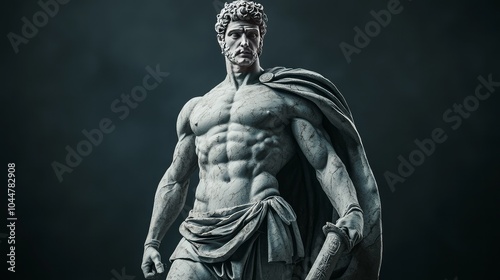 3D model of a Perseus statue made of marble during the Renaissance. In Greek and Roman mythology, he is the hero and the monster-slayer.