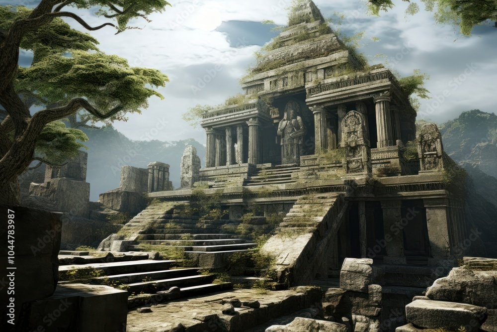 Ancient temple landmark spirituality architecture. Ancient temple landmark spirituality architecture.