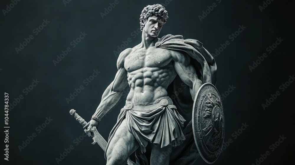 3D model of a Perseus statue made of marble during the Renaissance. In Greek and Roman mythology, he is the hero and the monster-slayer. 3D model of a Perseus statue made of marble during the Renaissance. In Greek and Roman mythology, he is the hero and the monster-slayer.