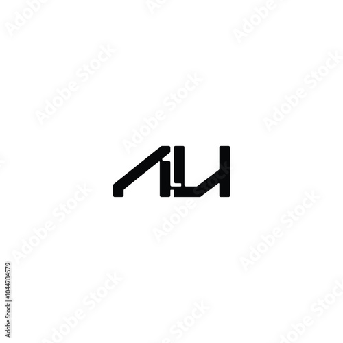 AU monogram logo design letter text name symbol monochrome logotype alphabet character simple logo