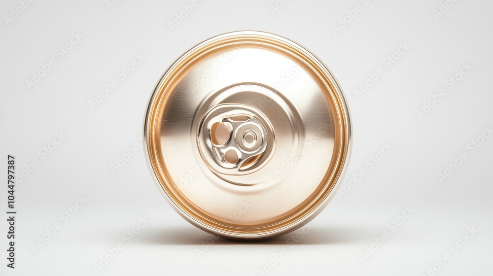 Glossy 330 ml aluminum soda can, close-up on white background, isolated and clean, perfect for beverage ads, high-detail metallic finish Glossy 330 ml aluminum soda can, close-up on white background, isolated and clean, perfect for beverage ads, high-detail metallic finish