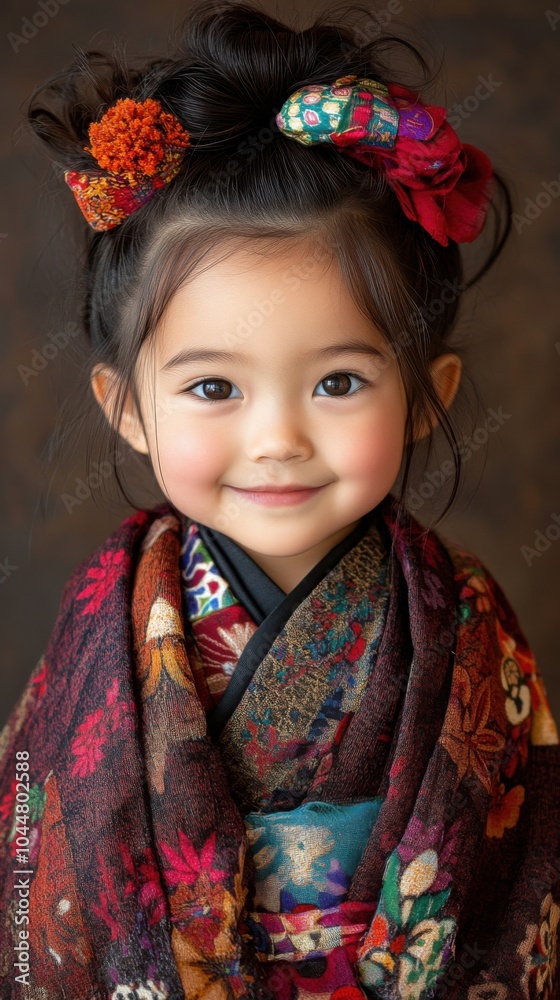 子供のための伝統的な日本の着物 - 文化遺産と祭りの衣装 子供のための伝統的な日本の着物 - 文化遺産と祭りの衣装