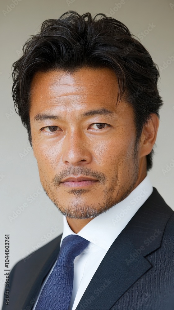 企業向けのビジネススーツを着た成熟した男性のプロフェッショナルなポートレート 企業向けのビジネススーツを着た成熟した男性のプロフェッショナルなポートレート