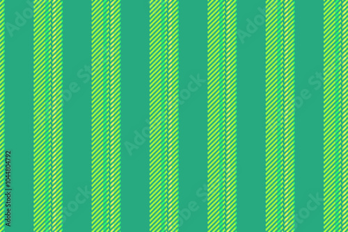 Vorizontal pattern seamless vector, effect lines stripe vertical. Bthnic texture textile fabric background in teal and green colors.