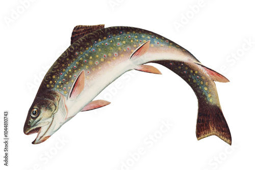 Leaping Brook Trout