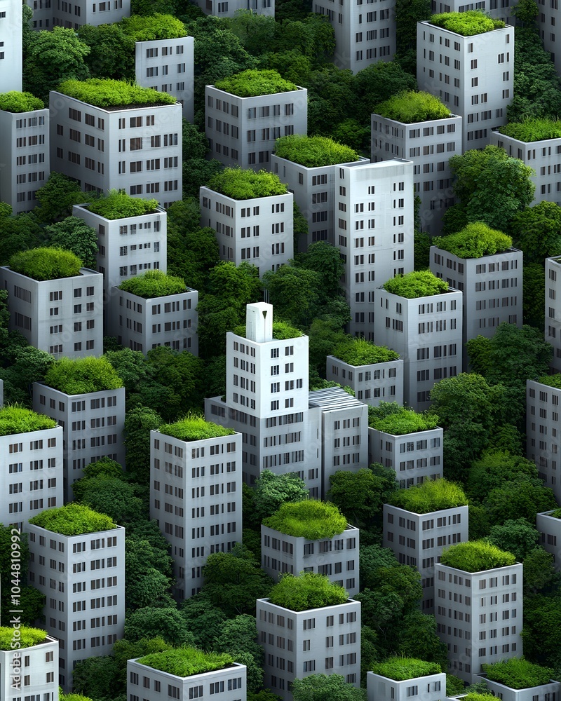 Urban jungle: Buildings integrated with greenery Urban jungle: Buildings integrated with greenery