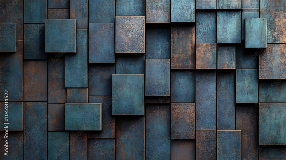 Steel pattern Geometric square block Wall art design Modern building texture
Steel pattern Geometric square block Wall art design Modern building texture