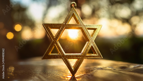 Traditional Star of David Symbol