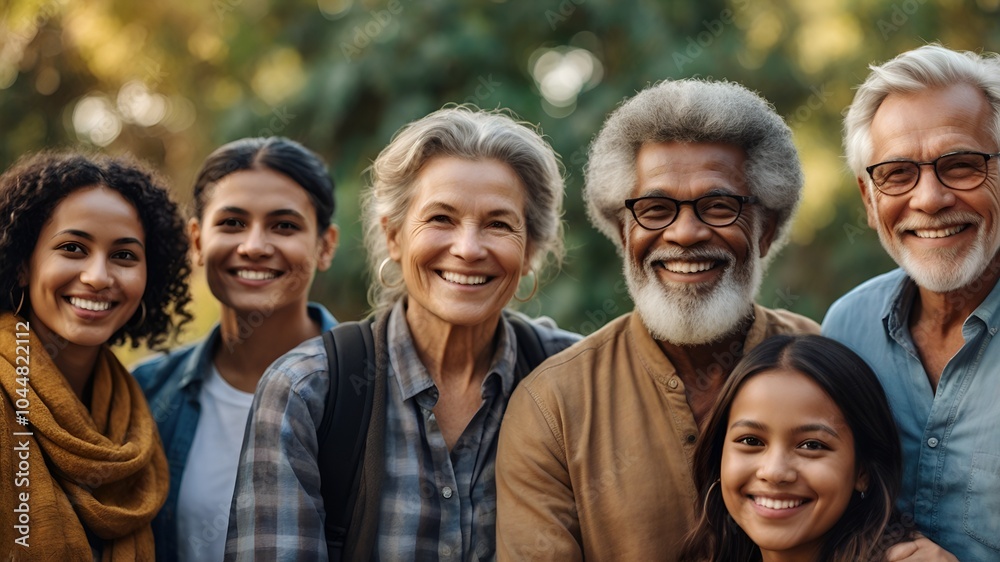 a group of people of various ethnicities and ages joking around a group of people of various ethnicities and ages joking around