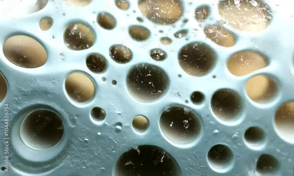 Abstract foam structure with intricate patterns with ai generated.
Abstract foam structure with intricate patterns with ai generated.