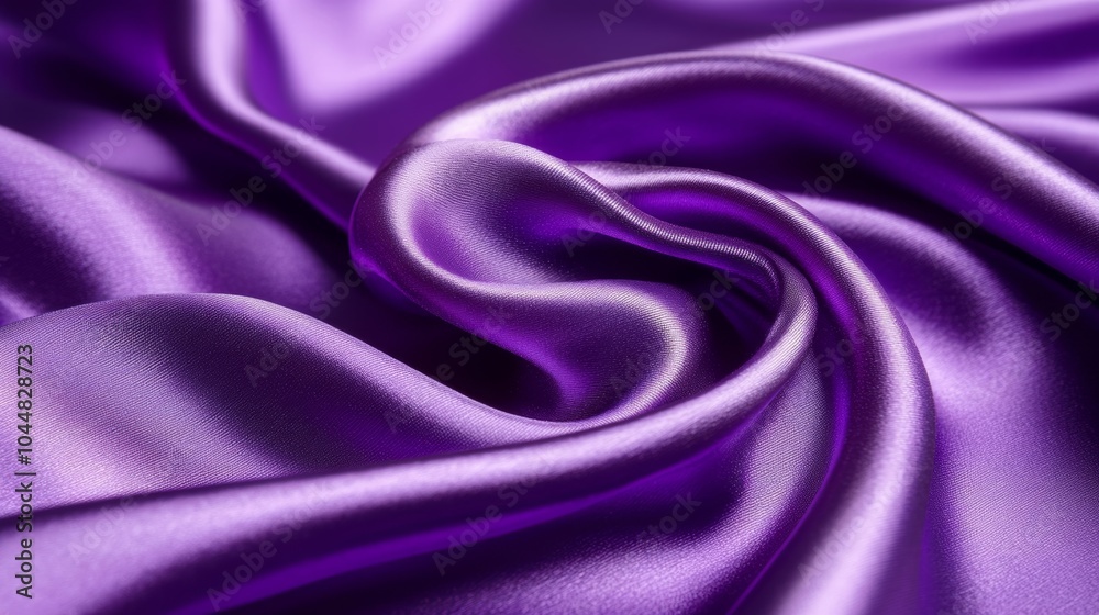 Purple Silk Fabric Drape Soft Smooth Texture Luxurious Background Purple Silk Fabric Drape Soft Smooth Texture Luxurious Background