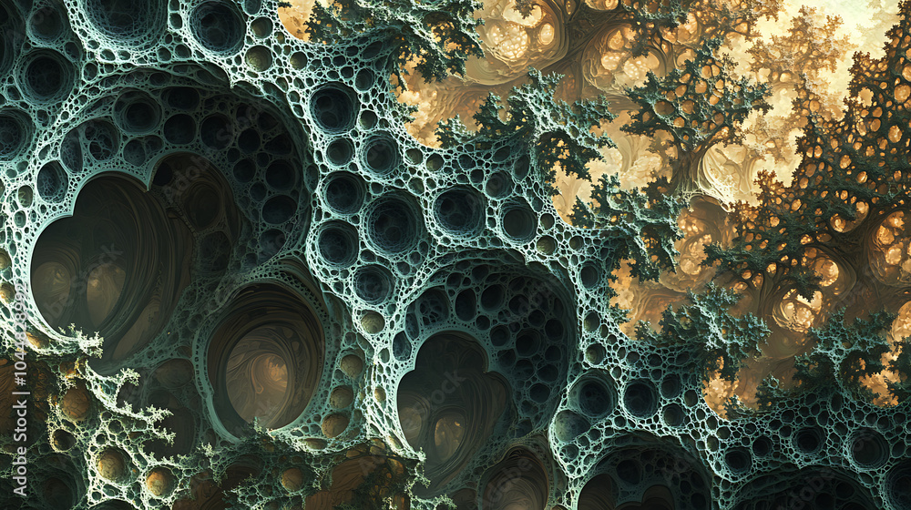 Organic Fractal Forest Organic Fractal Forest