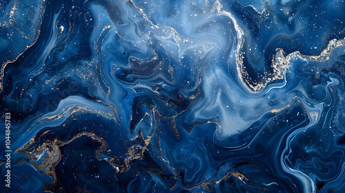 sapphire blue background with marbled texture