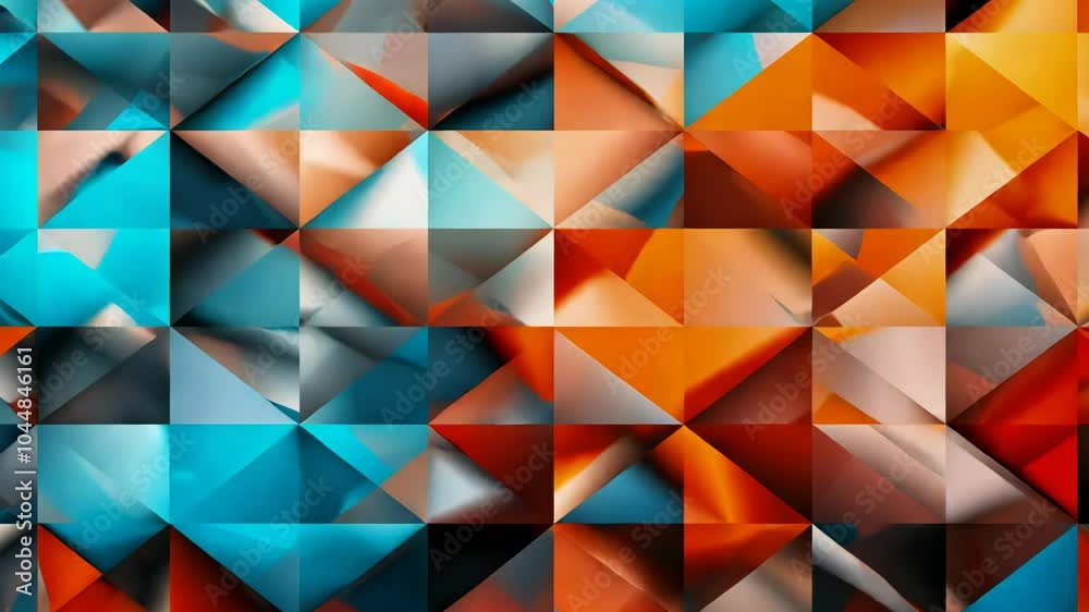 Geometric patterns background
