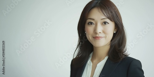 Obraz na płótnie Professional Portrait of a Businesswoman w salonie