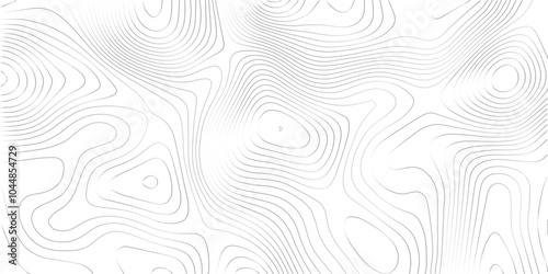 Transparent PNG Topographic line map. Modern design with White background with topographic wavy pattern design.Topography background. Vector banner. Topography background.Vector geographic contour map