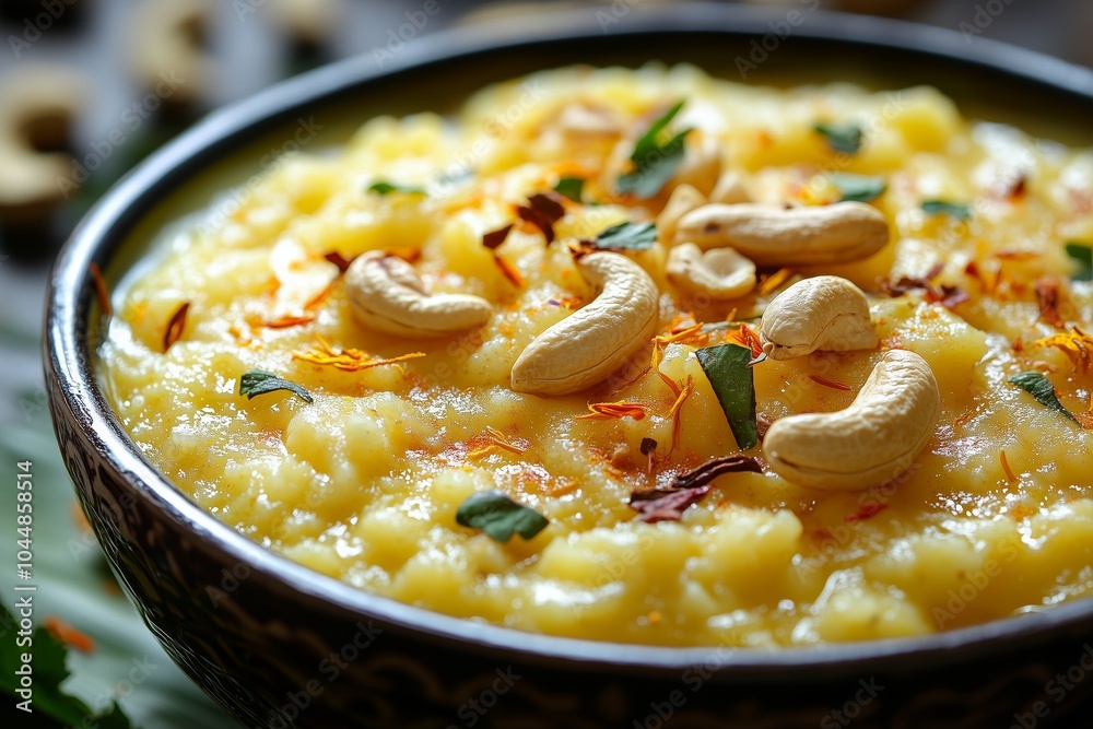 Indian food pongal, a traditional and popular sweet made on the festival day of Pongal or Sankranti Indian food pongal, a traditional and popular sweet made on the festival day of Pongal or Sankranti