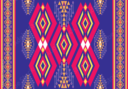 seamless native pattern design for carpet fabric wallpaper curtain tablecloth mattresses blanket embroidery ornament textile background bedsheet 