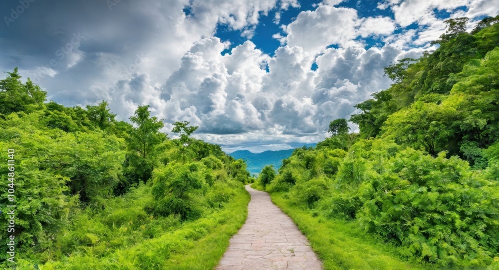 Image of a road in nature Image of a road in nature