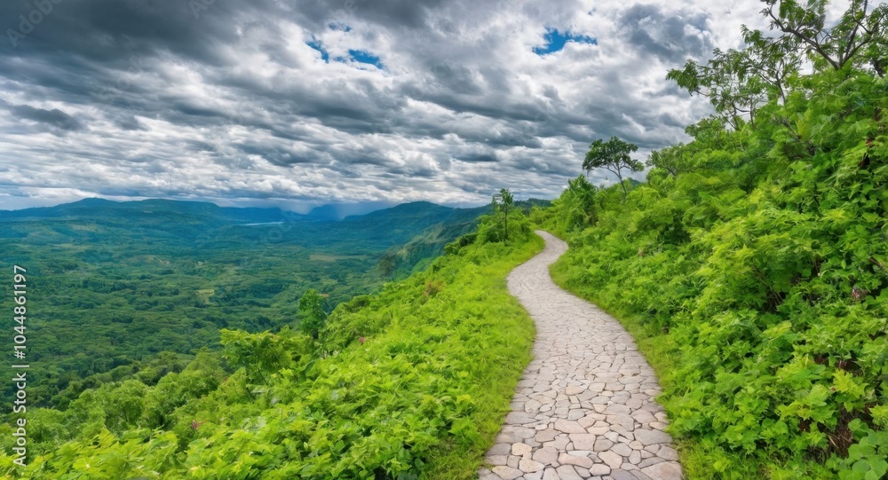 Image of a road in nature Image of a road in nature