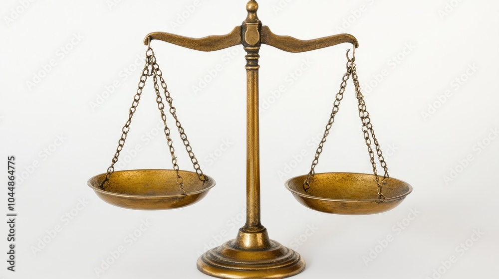 Antique Scale Symbolizing Justice and Fairness Antique Scale Symbolizing Justice and Fairness