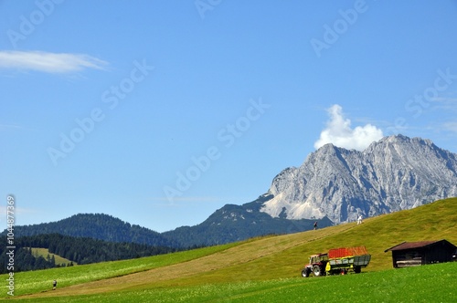 Buckelwiesen bei Mittenwald photo