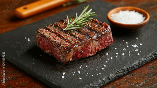 Marbled beef. marbled beef steak. Wagyu. Filet mignon.