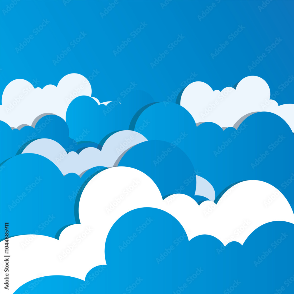 paper airplane background cloud icons decor paper airplane background cloud icons decor
