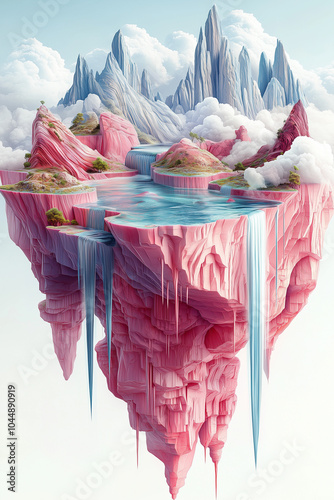 Flying Islands: a fantasy world in the sky