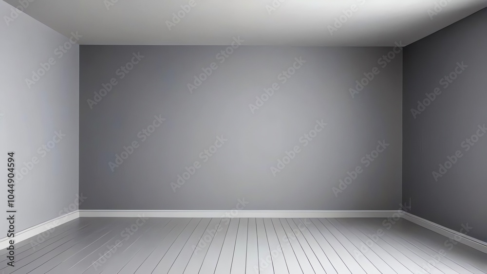 Background for a room with an abstract grey gradient Background for a room with an abstract grey gradient