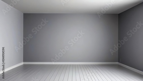 Background for a room with an abstract grey gradient 