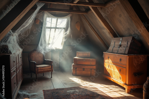 Wallpaper Mural halloween background wallpaper with haunted house and pumpkin as jack-o-lantern for scary autumn Torontodigital.ca