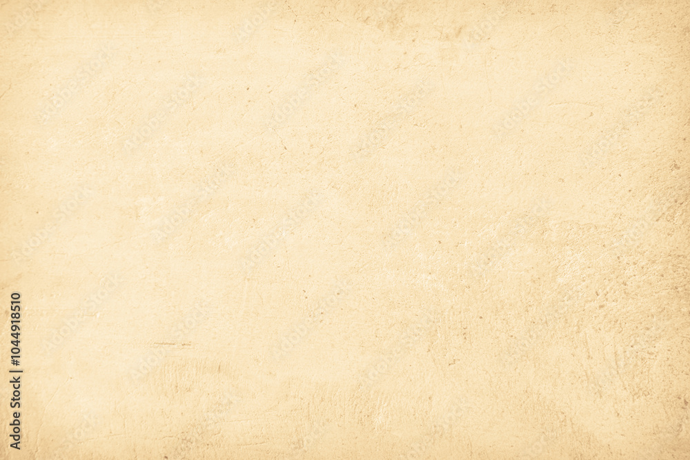 Cream concreted wall for interiors texture background.