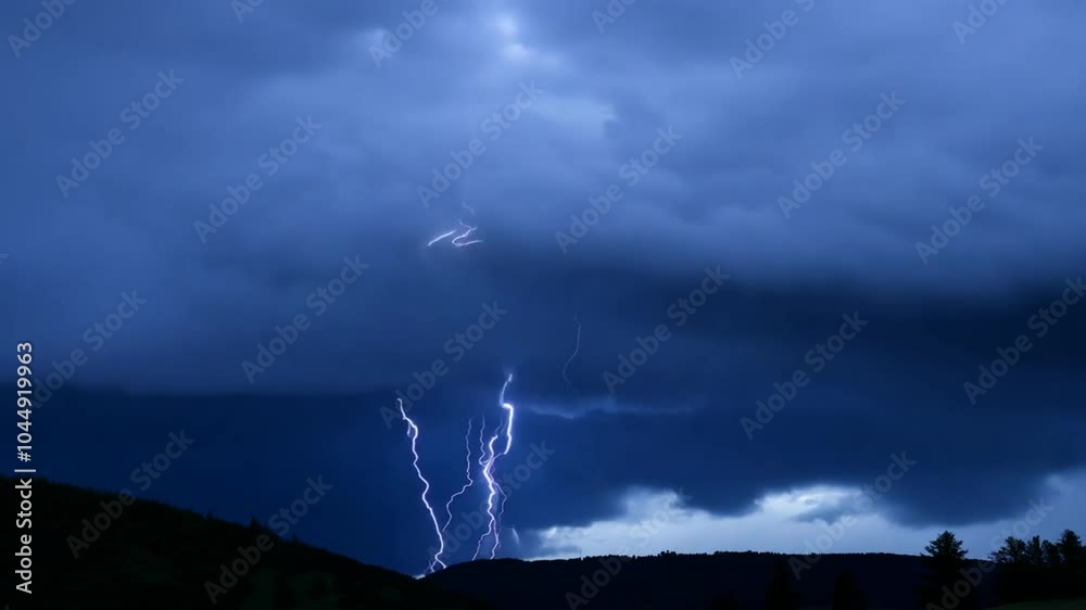 shot flashes Time-lapse multiple bolts lightning Thunderstorm storm weather thunder strike up high background black bright charge cirrus climate cloud thundercloud dark bad creepy heavy moody dramati