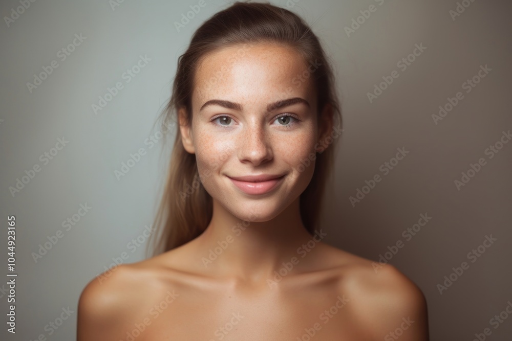 Portrait adult smile photo.
