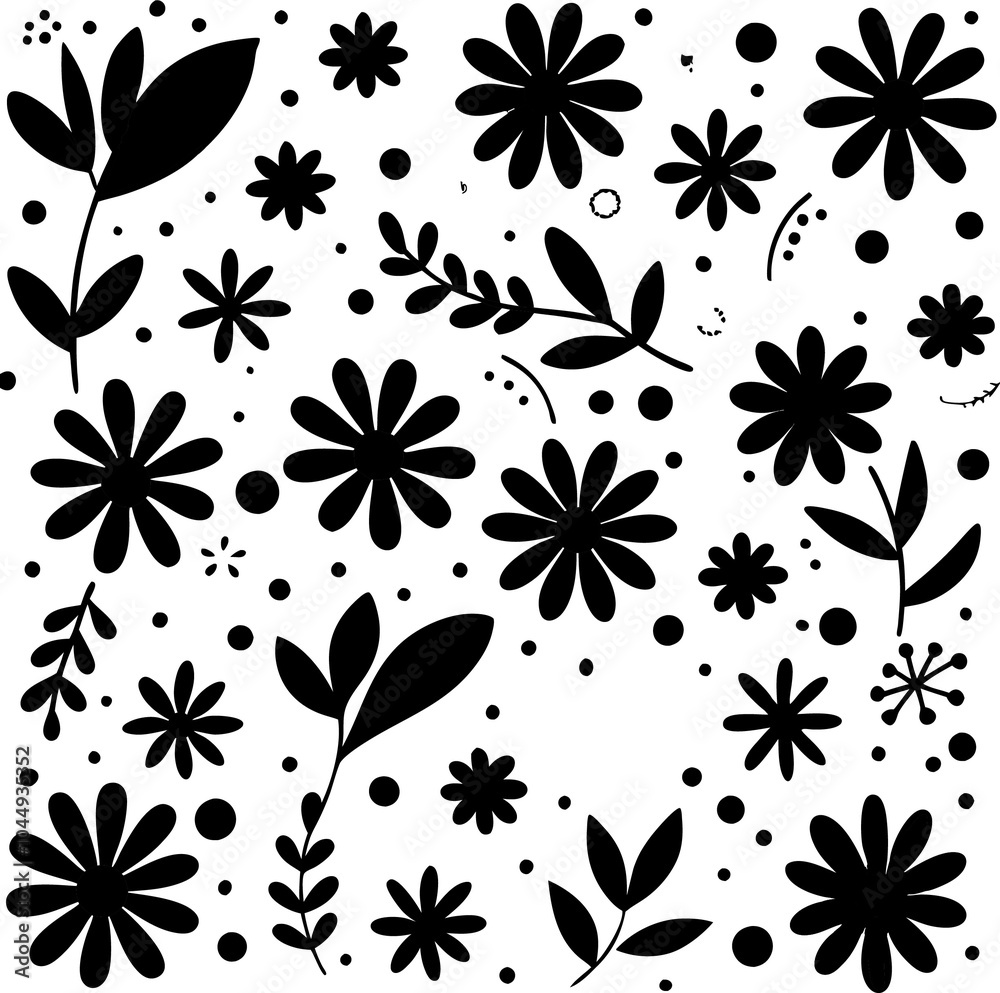 Vector illustration of beautiful floral wallpaper Vector illustration of beautiful floral wallpaper