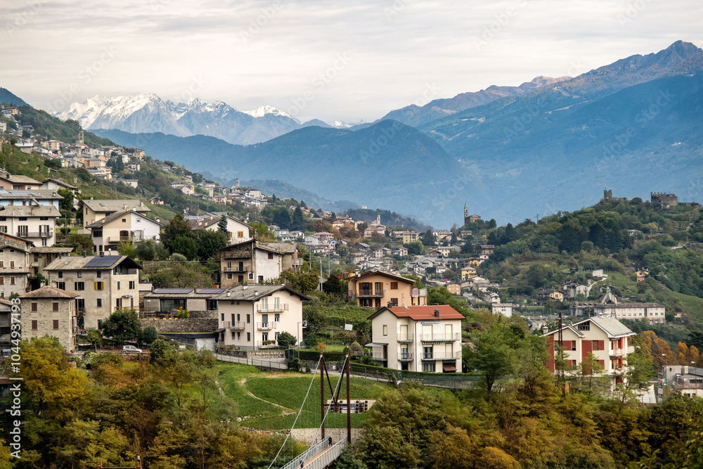 Obraz premium Lombardia, sondrio region, Italie