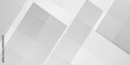 White gradient stripe line geometric background. minimal surface curve wave creative line texture. Vector tech geometric thin diagonal striped line pattern gradient minimal transparent background. 