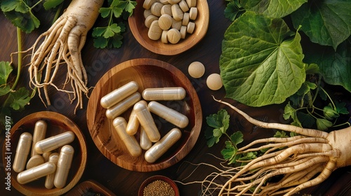 Herbal Supplements and Roots photo