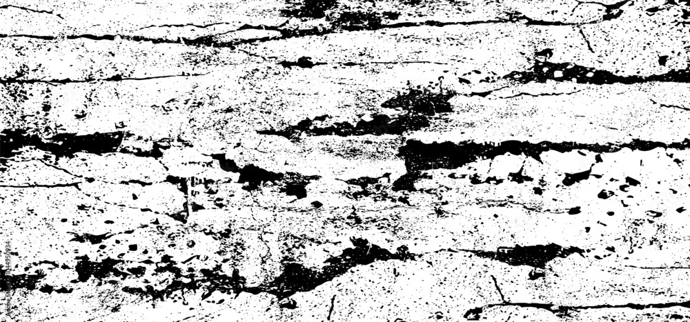 Obraz premium Black grunge texture of damaged concrete wall. Concrete with cracks 