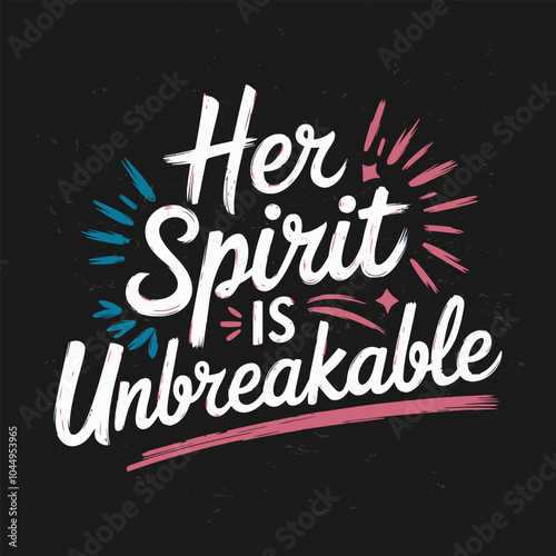 Bold and Empowering – A Beautiful Women’s Quote Design for Feminine Power